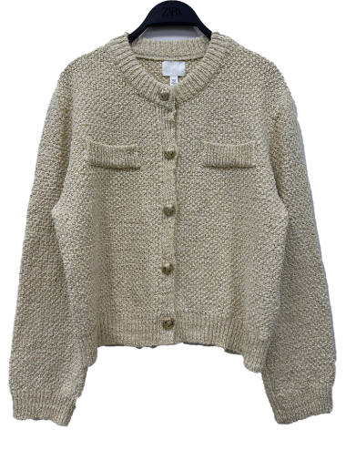 Gold Detaylı Hırka